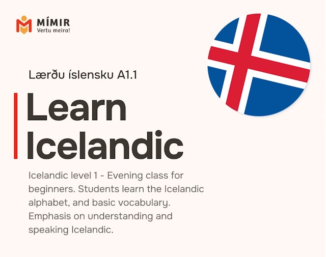 Íslenska 1 | Icelandic 1