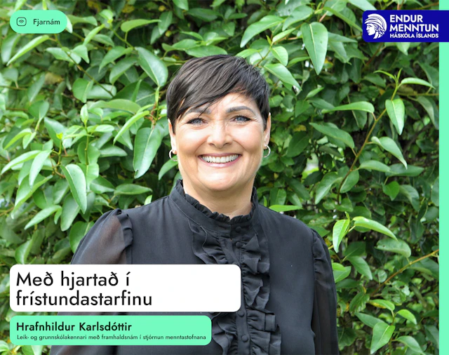 Með hjartað í frístundastarfinu