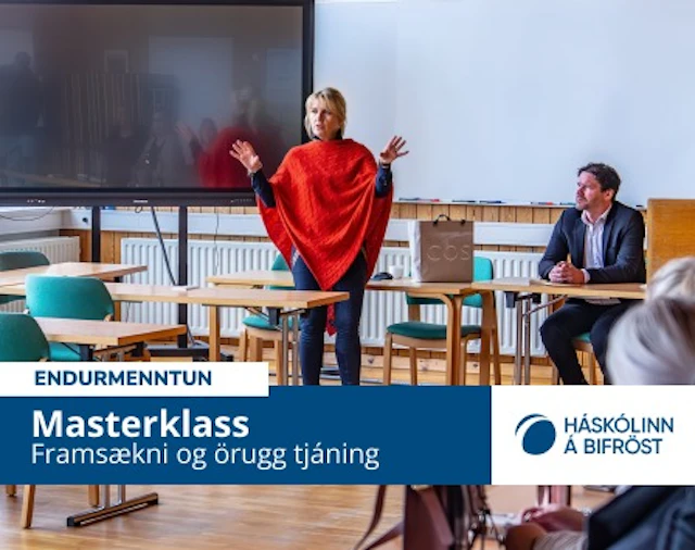 Masterklass - framsækni og örugg tjáning