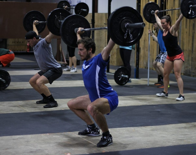 Weightlifting class