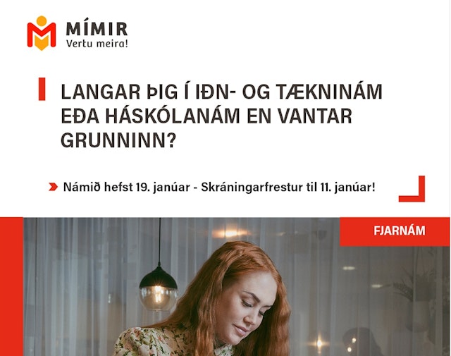 Menntastoðir - Fjarnám