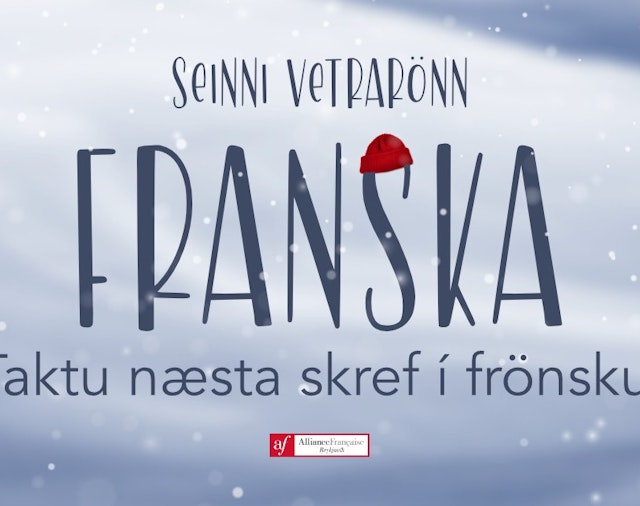 Frönskunámskeið (öll stig í boði)