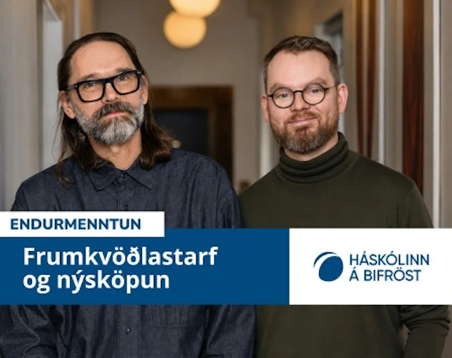 Frumkvöðlastarf og nýsköpun